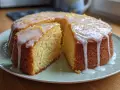 En saftig sockerkaka med glasyr och citronskal, perfekt för fikat. Ett enkelt sockerkaka recept att prova.