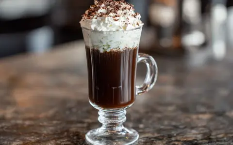 En lyxig kaffedrink med vispgrädde och chokladspån. Ett perfekt recept för Kaffe Karlsson.