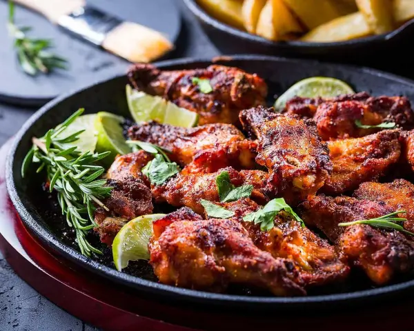 Grillad kycklingfilé med lime och rosmarin, perfekt för en sommarkväll.